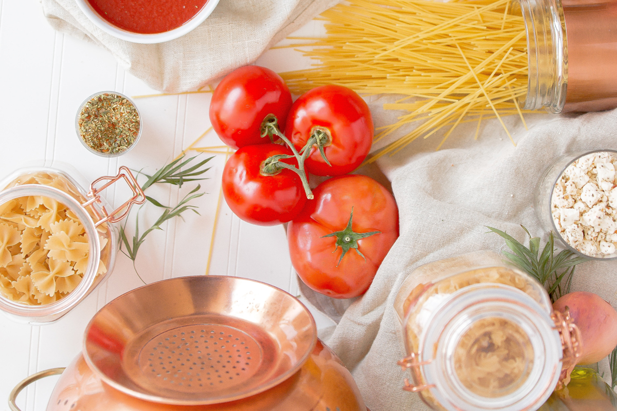 ingredienti e attrezzi per attività alimentari