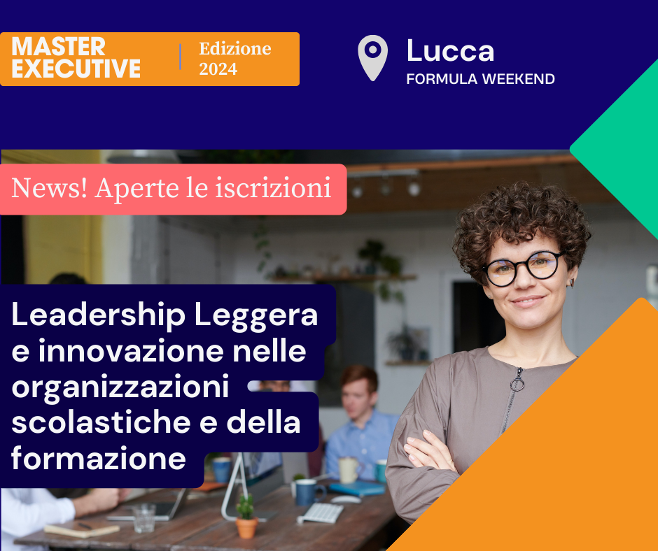 Master Leadership leggera organizzazioni scolastiche